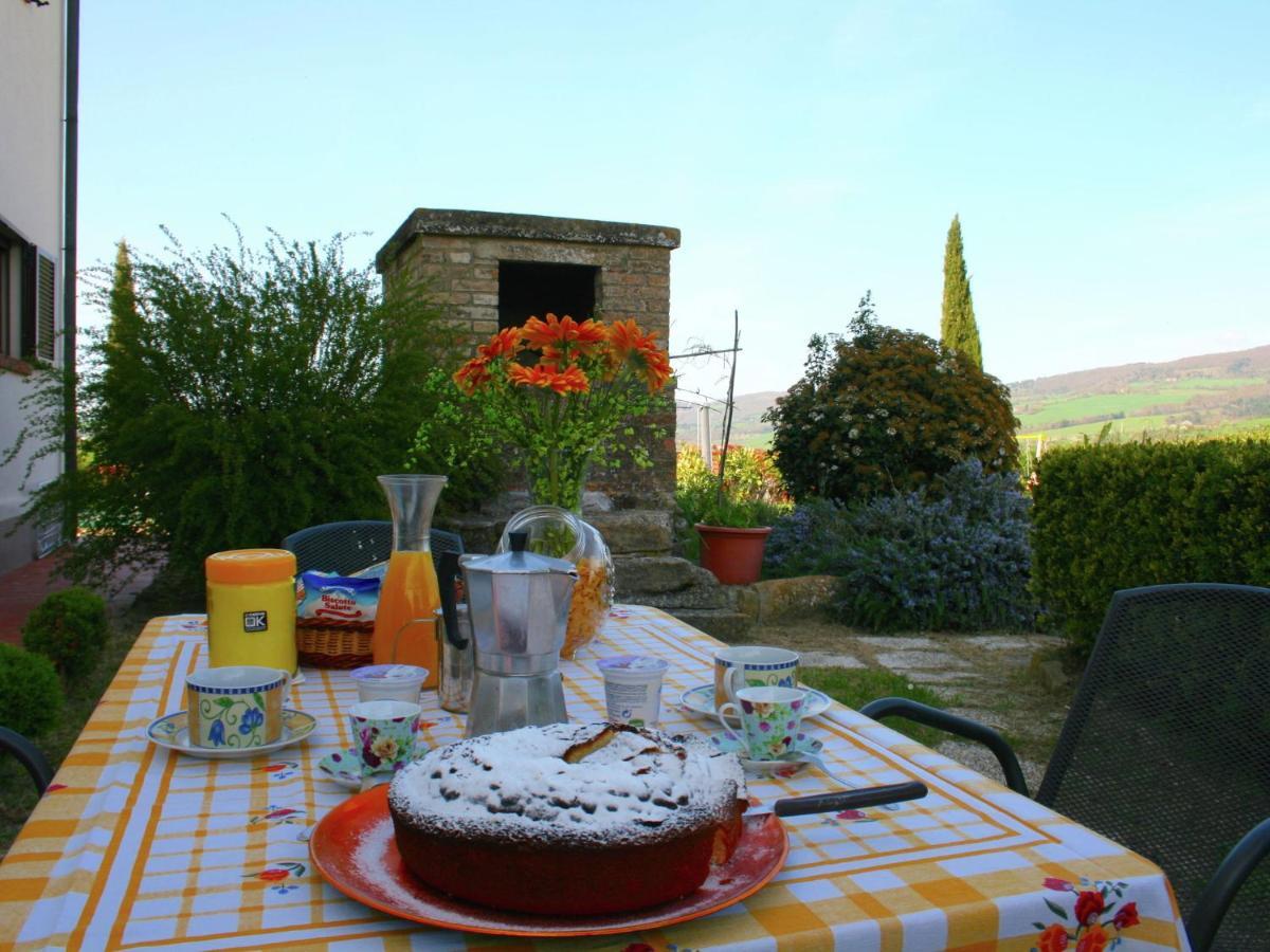 Spacious Farmhouse In Pienza With Swimming Pool Apartment Contignano Ngoại thất bức ảnh