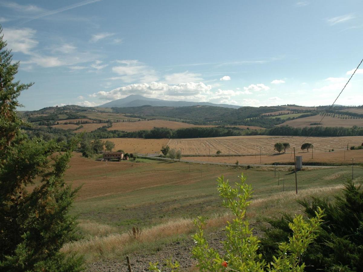 Spacious Farmhouse In Pienza With Swimming Pool Apartment Contignano Ngoại thất bức ảnh