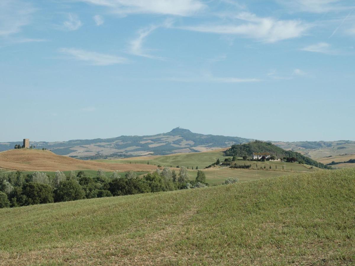 Spacious Farmhouse In Pienza With Swimming Pool Apartment Contignano Ngoại thất bức ảnh