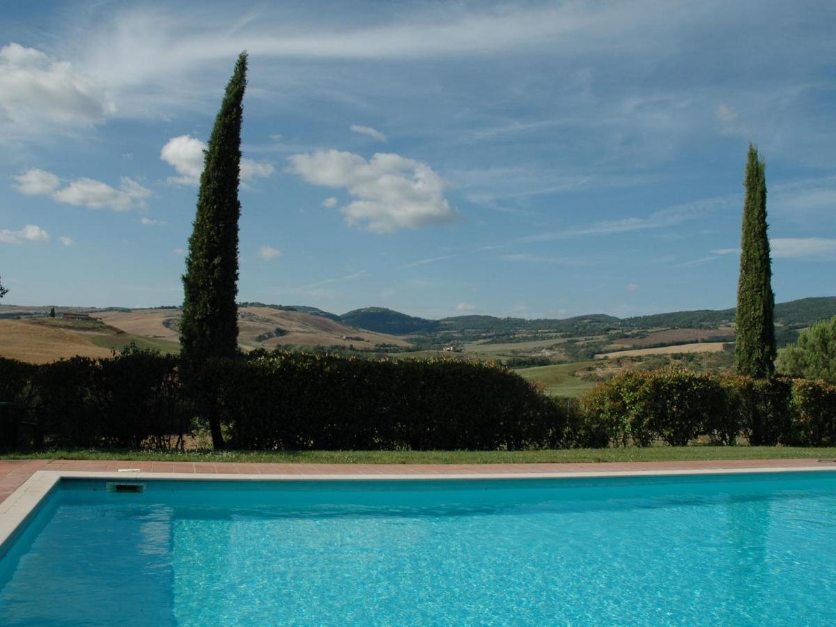Spacious Farmhouse In Pienza With Swimming Pool Apartment Contignano Ngoại thất bức ảnh